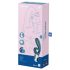 Satisfyer Hug Me - smart klitorisvibrator med arm (blå)