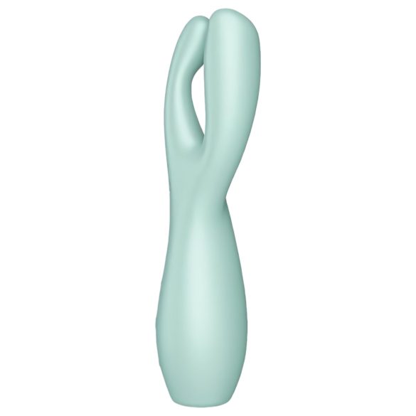Satisfyer Threesome 3 - oppladbar klitorisvibrator (mint)