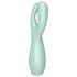 Satisfyer Threesome 3 - oppladbar klitorisvibrator (mint)