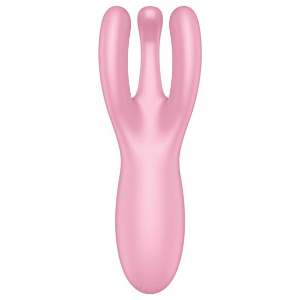 Satisfyer Threesome 4 - smart klitorisvibrator (rosa)