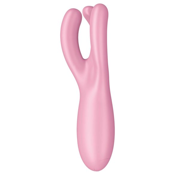 Satisfyer Threesome 4 - smart klitorisvibrator (rosa)