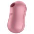 Satisfyer Cotton Candy - luftbølgevibrator for klitoris (korall)