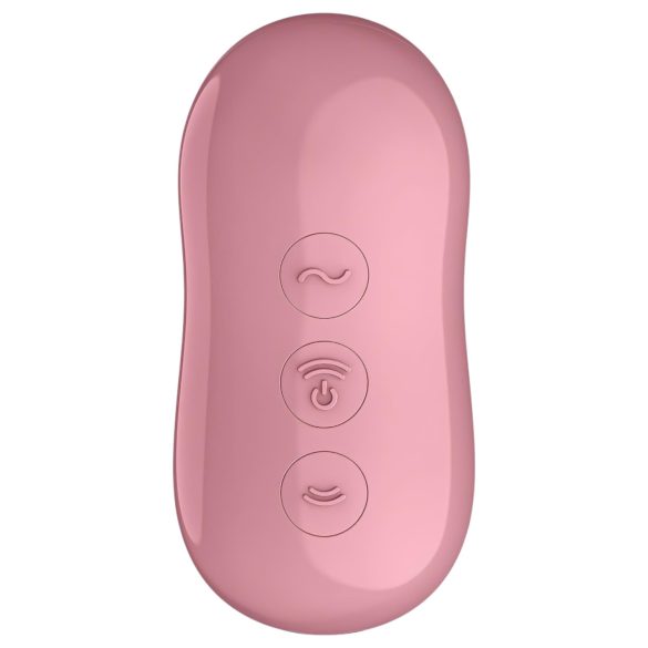 Satisfyer Cotton Candy - luftbølgevibrator for klitoris (korall)