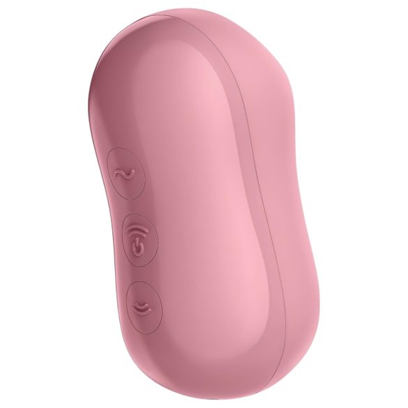Satisfyer Cotton Candy - luftbølgevibrator for klitoris (korall)