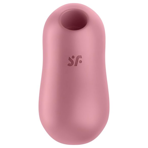 Satisfyer Cotton Candy - luftbølgevibrator for klitoris (korall)