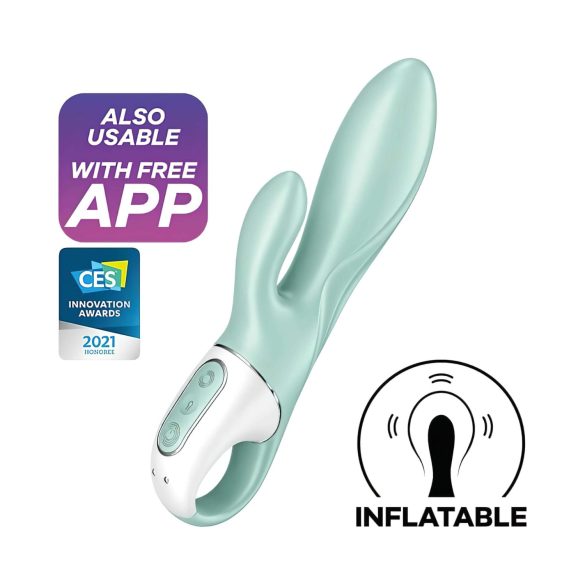 Satisfyer Air Pump Bunny 5 - smart pumpbar vibrator (mynte)