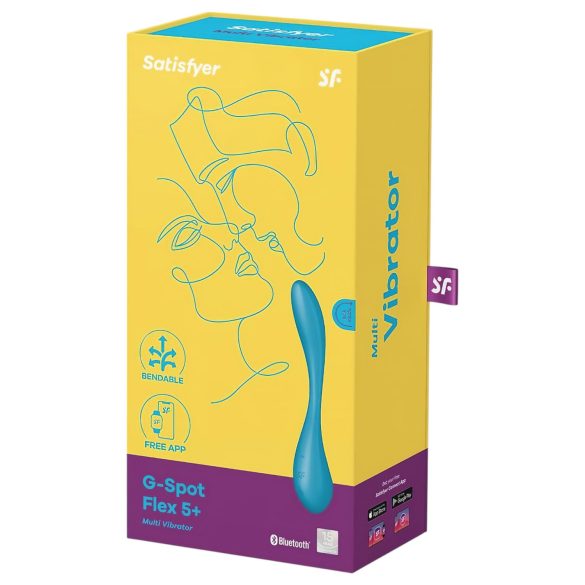 Satisfyer G-spot Flex 5 - smart G-punktvibrator (grønn)