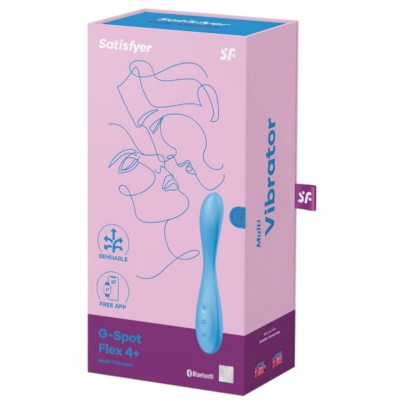 Satisfyer G-spot Flex 4 - Smart G-punkt Vibrator (Turkis)