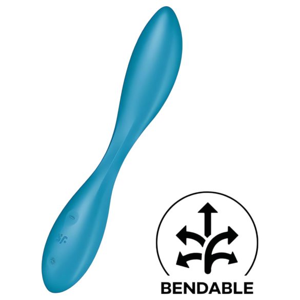 Satisfyer G-spot Flex 1 - oppladbar, vanntett G-punktvibrator (grønn)