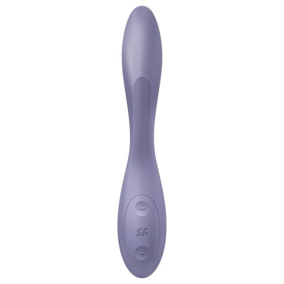 Satisfyer G-spot Flex 2 - oppladbar, vanntett G-punkt-vibrator (lilla)