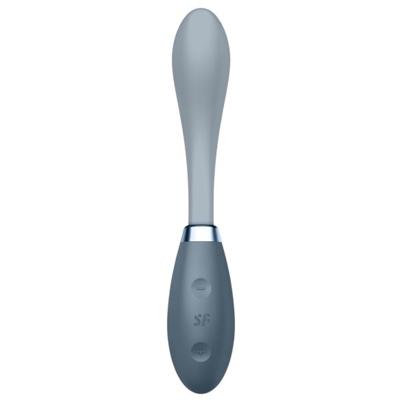 Satisfyer G-Spot Flex 3 - oppladbar G-punktvibrator (grå)