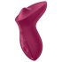 Satisfyer Exciterrr - roterende perlevibrator for klitoris (rød)