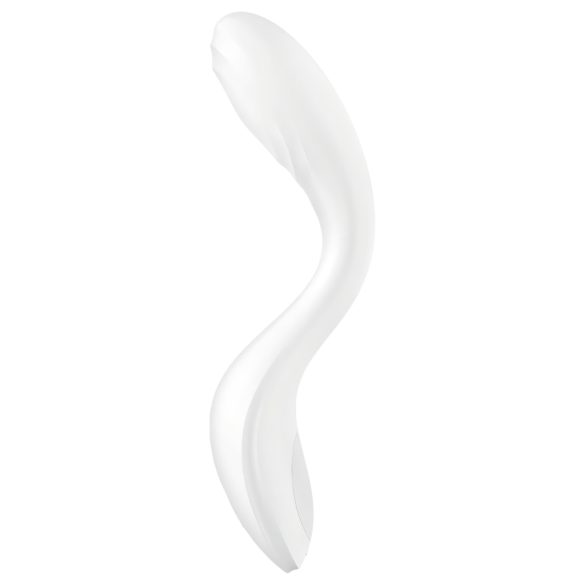 Satisfyer Rrrolling - G-punktsvibrator med bevegelig kule (hvit)