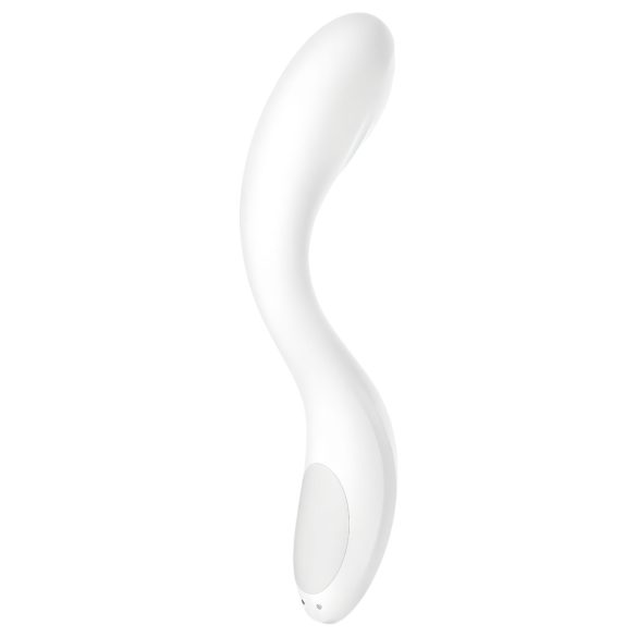 Satisfyer Rrrolling - G-punktsvibrator med bevegelig kule (hvit)