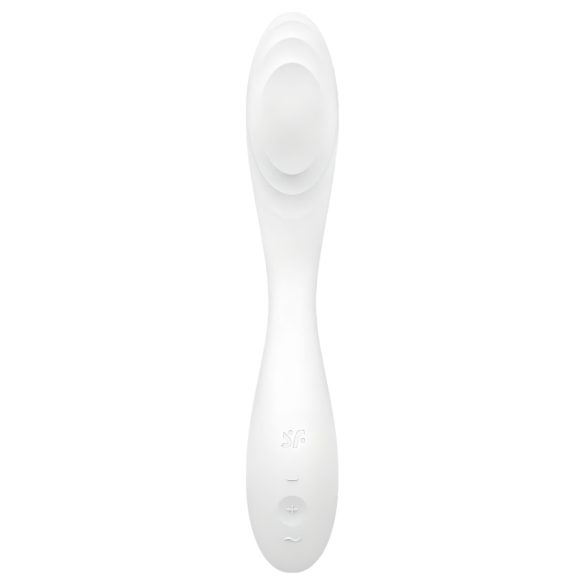 Satisfyer Rrrolling - G-punktsvibrator med bevegelig kule (hvit)