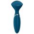 Satisfyer Mini Wand-er - vanntett massasjevibrator (blå)