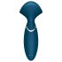 Satisfyer Mini Wand-er - vanntett massasjevibrator (blå)