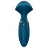 Satisfyer Mini Wand-er - vanntett massasjevibrator (blå)