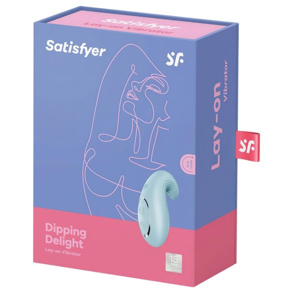 Satisfyer Dipping Delight - Oppladbar Klitorisvibrator (Blå)
