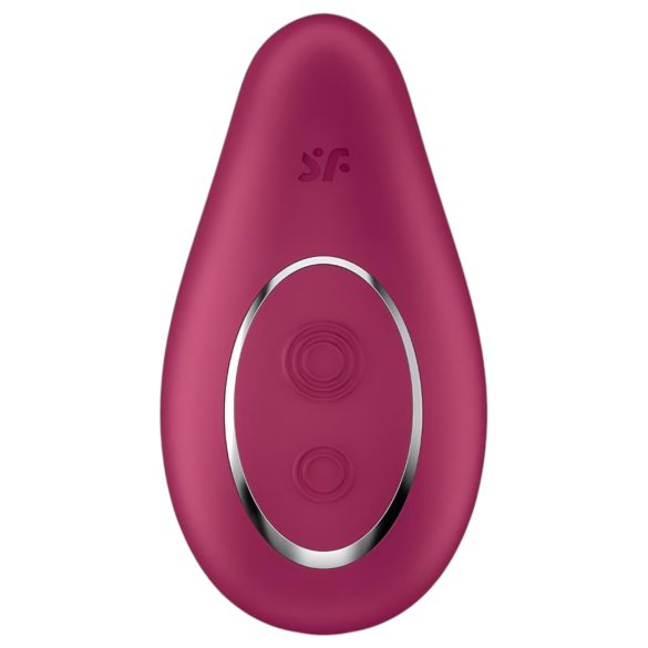Satisfyer Dipping Delight - oppladbar klitorisvibrator (rød)