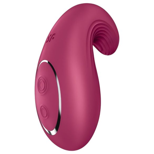 Satisfyer Dipping Delight - oppladbar klitorisvibrator (rød)