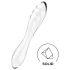 Satisfyer Dazzling Crystal 1 - To-ended Glassdildo (Gjennomsiktig)