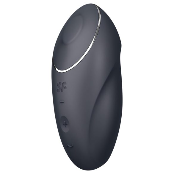 Satisfyer Tap & Climax 1 - 2i1 klitorisvibrator (svart)