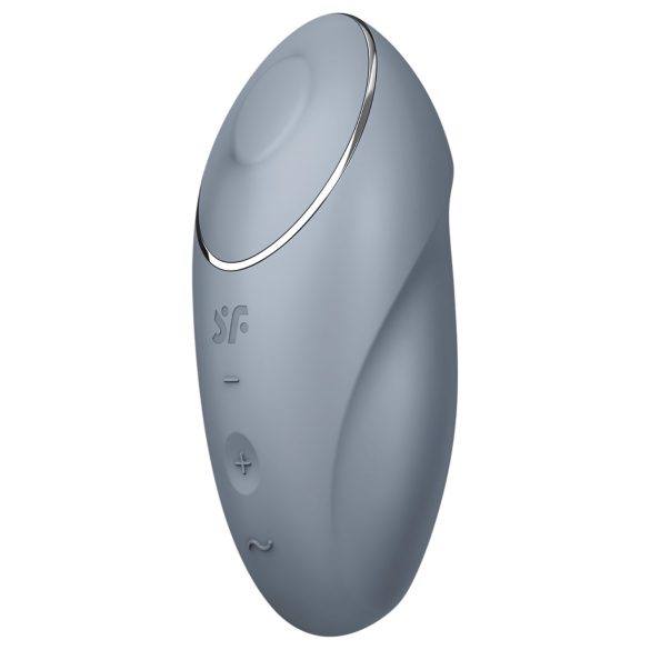 Satisfyer Tap & Climax 1 - 2i1 klitorisvibrator (grå)