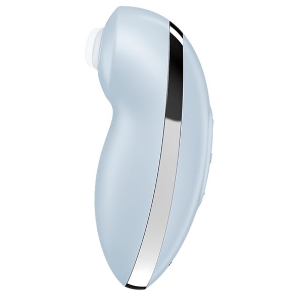 Satisfyer Tap & Climax 2 - 2i1 klitoris- og vibrator (blå)