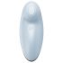Satisfyer Tap & Climax 2 - 2i1 klitoris- og vibrator (blå)