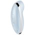 Satisfyer Tap & Climax 2 - 2i1 klitoris- og vibrator (blå)