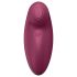 Satisfyer Tap & Climax 2 - 2-i-1 klitoris stimulator og vibrator (rød)