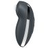Satisfyer Tap & Climax 2 - 2i1 klitorisvibrator (grå)
