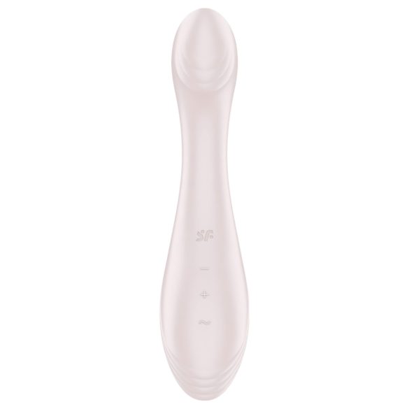 Satisfyer G-Force - oppladbar, vanntett G-punktvibrator (beige)