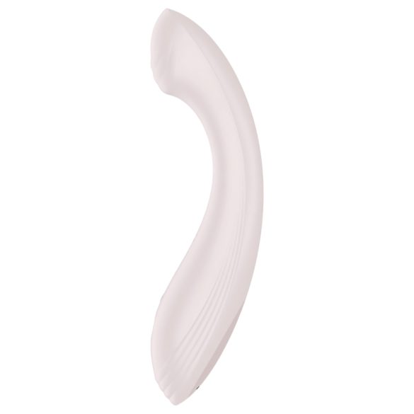 Satisfyer G-Force - oppladbar, vanntett G-punktvibrator (beige)