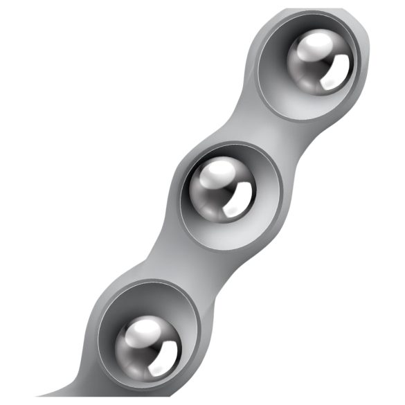 Satisfyer Triple Ball-R - perle dildo (grå)