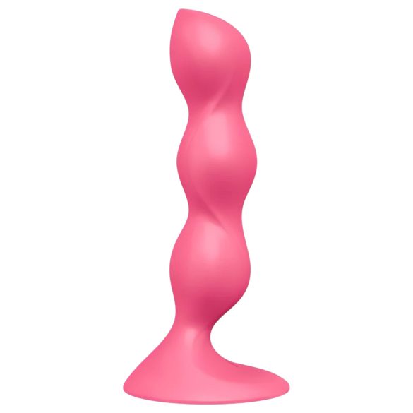 Satisfyer Triple Ball-R - perlevibrator for analt bruk (rød)