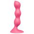 Satisfyer Triple Ball-R - perlevibrator for analt bruk (rød)