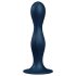 Satisfyer Double Ball-R - vektet dildo (blå)