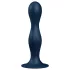 Satisfyer Double Ball-R - vektet dildo (blå)