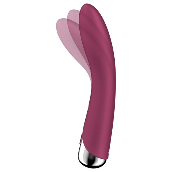 Satisfyer Spinning Vibe 1 - roterende G-punkt-vibrator (rød)