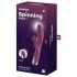 Satisfyer Spinning Rabbit 1 - roterende klitorisstimulator (rød)