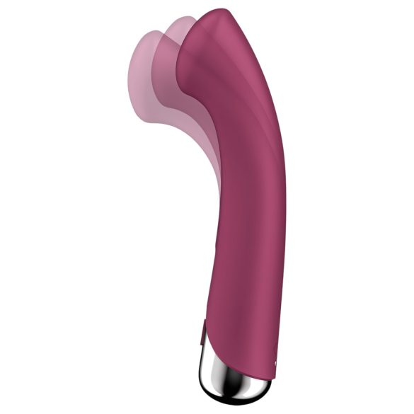 Satisfyer Spinning G-Spot 1 - roterende G-punkt vibrator (rød)