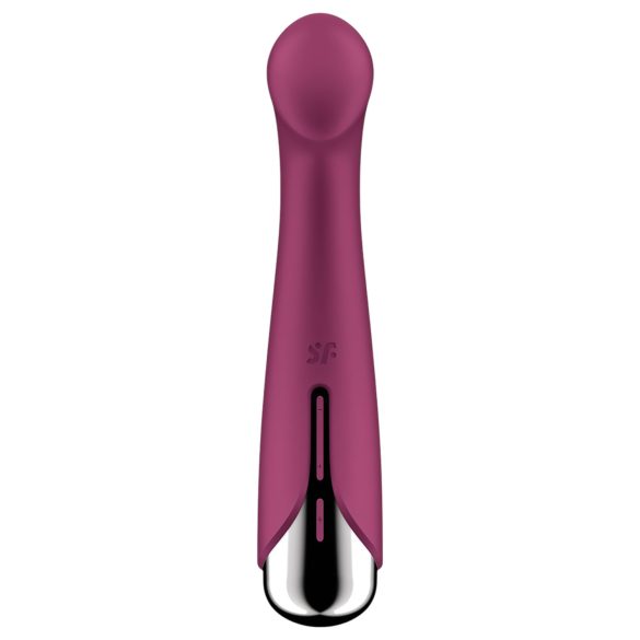 Satisfyer Spinning G-Spot 1 - roterende G-punkt vibrator (rød)