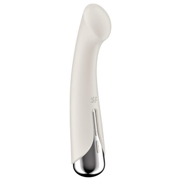 Satisfyer Spinning G-Spot 1 - roterende G-punktvibrator (beige)