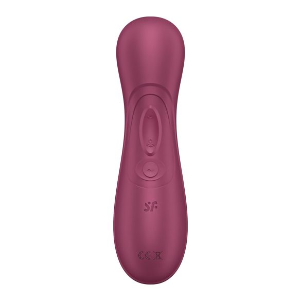 Satisfyer Pro 2 Gen3 - oppladbar klitorisstimulator med lufttrykk (rød)