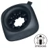 Satisfyer Ring Stroker - Oppladbar, vibrerende masturbator (svart)