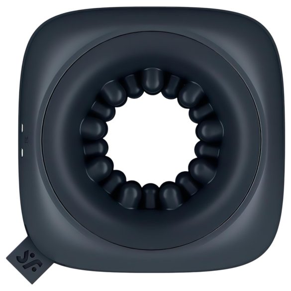 Satisfyer Ring Stroker - Oppladbar, vibrerende masturbator (svart)