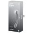 Satisfyer Pure Gravity 1 – rillet ståldildo (sølv)