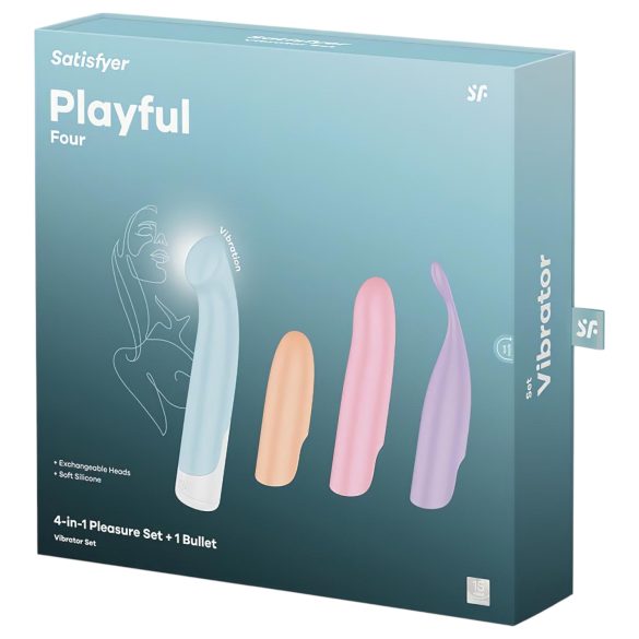Satisfyer Lekne Fire - vibrator sett